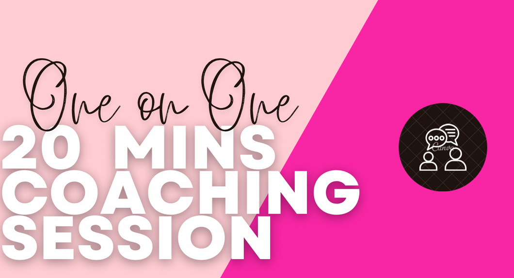One on One Coaching Monthly